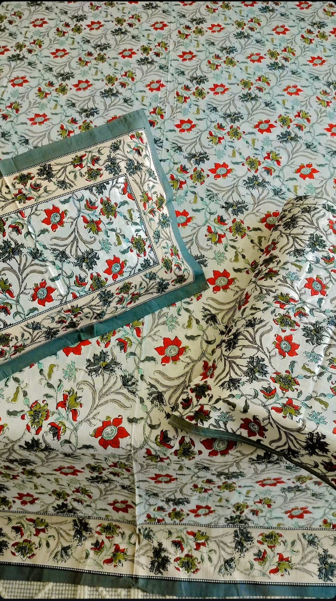 Floral Bedsheet