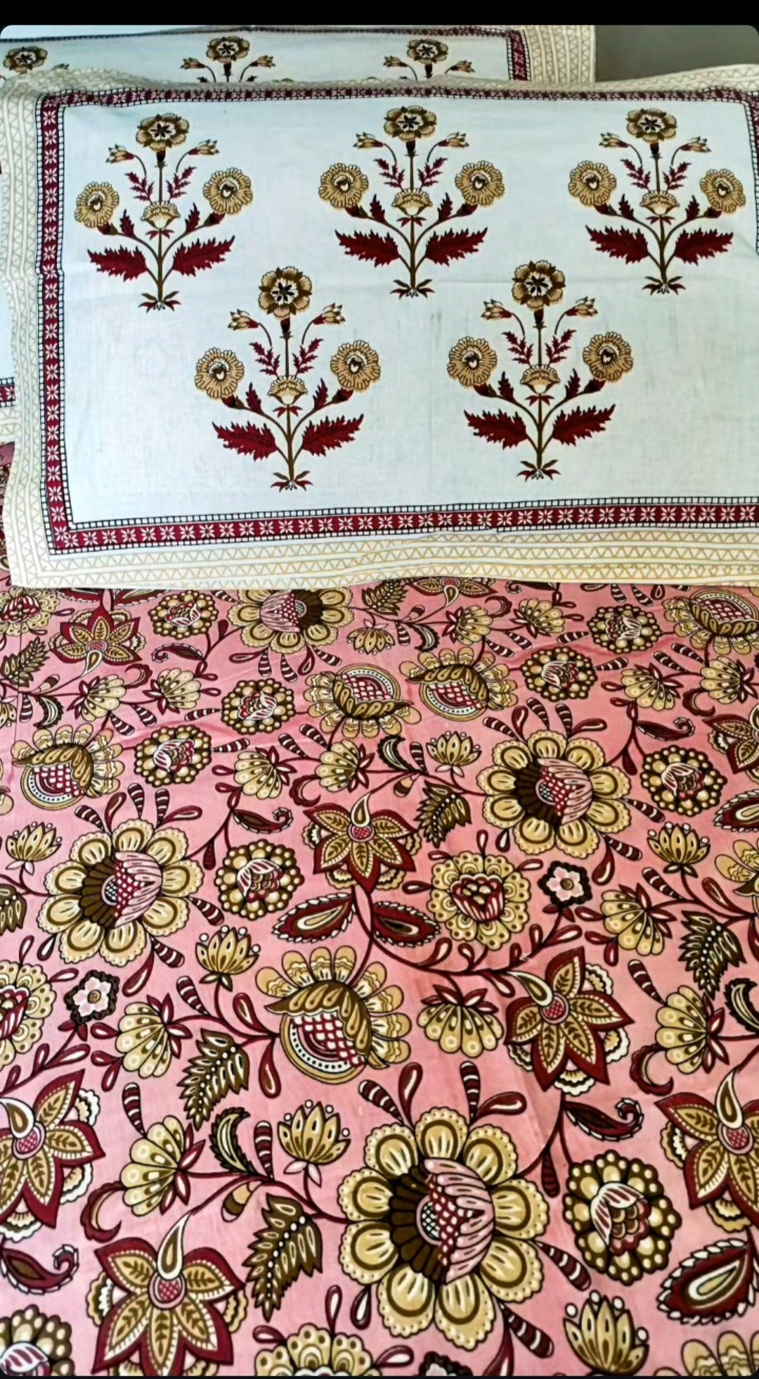 Pure Cotton Bedsheet (Single Bed)