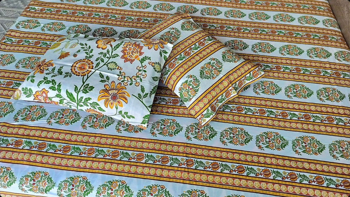 Sunlit Mustard Elegance