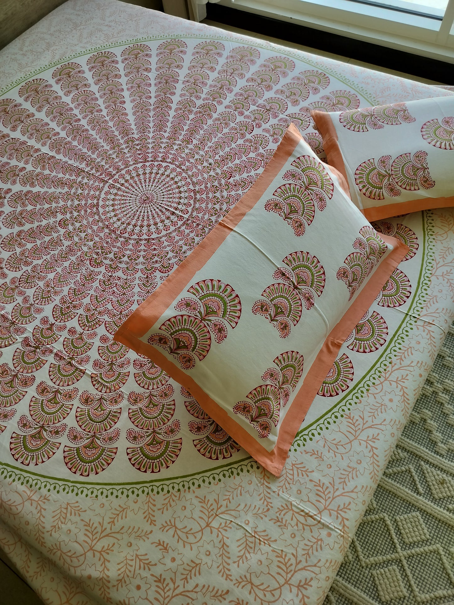 Mandala Art Ethnic Bedsheet