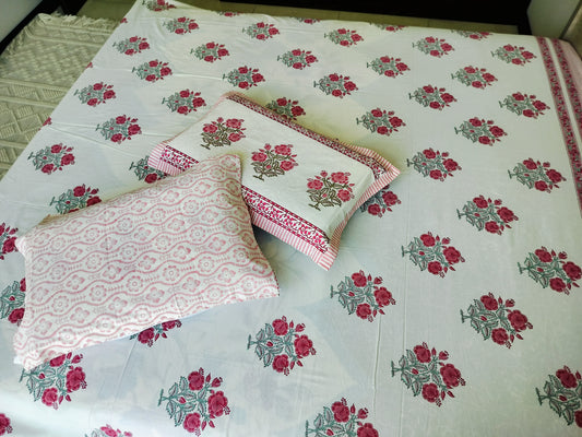 Jaipuri Rose Aura Ensemble