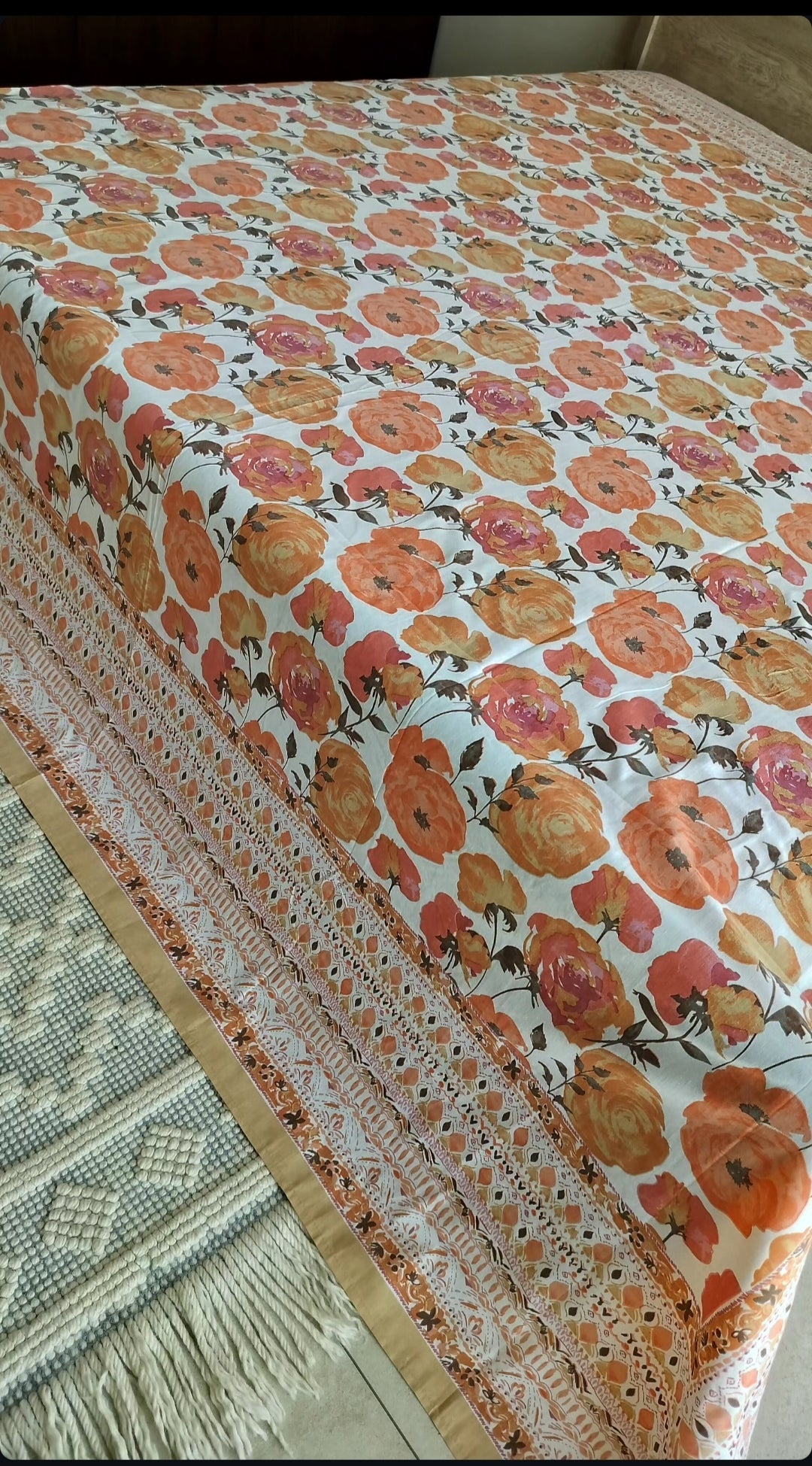 100% Handloom Cotton bedsheets