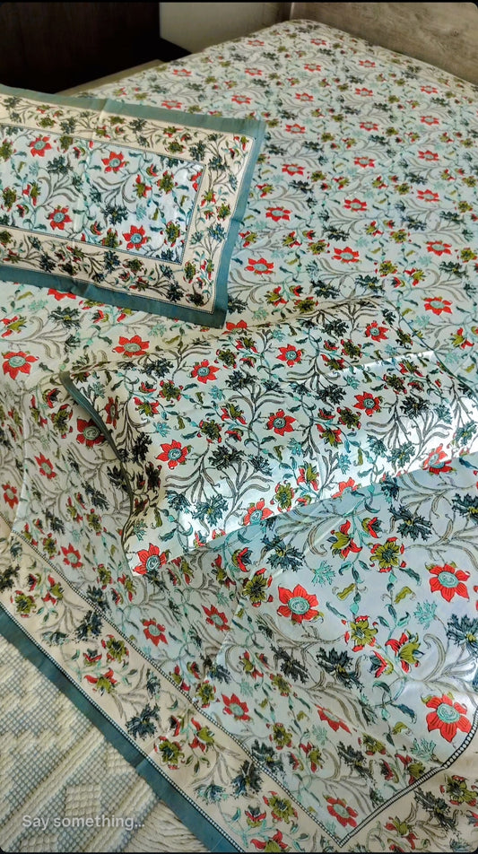 Floral Bedsheet