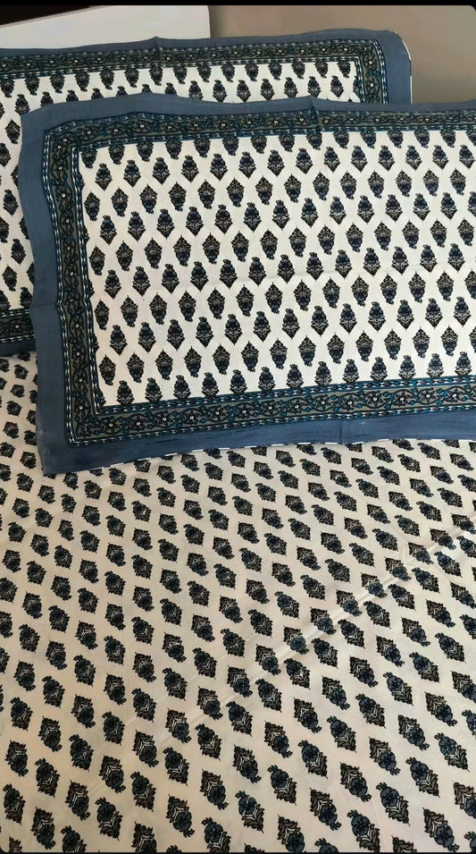 Pure Cotton Bedsheet (Single Bed)