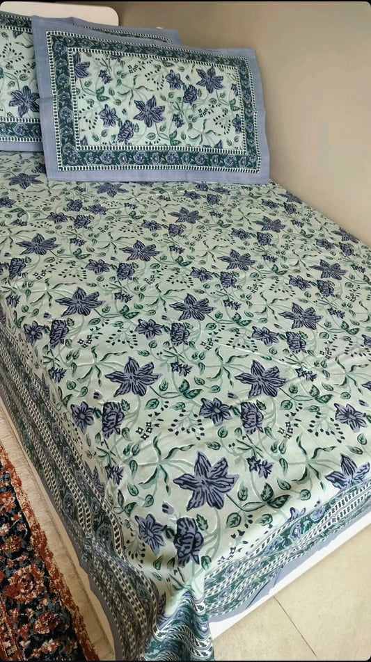 Pure Cotton Bedsheet (Single Bed)