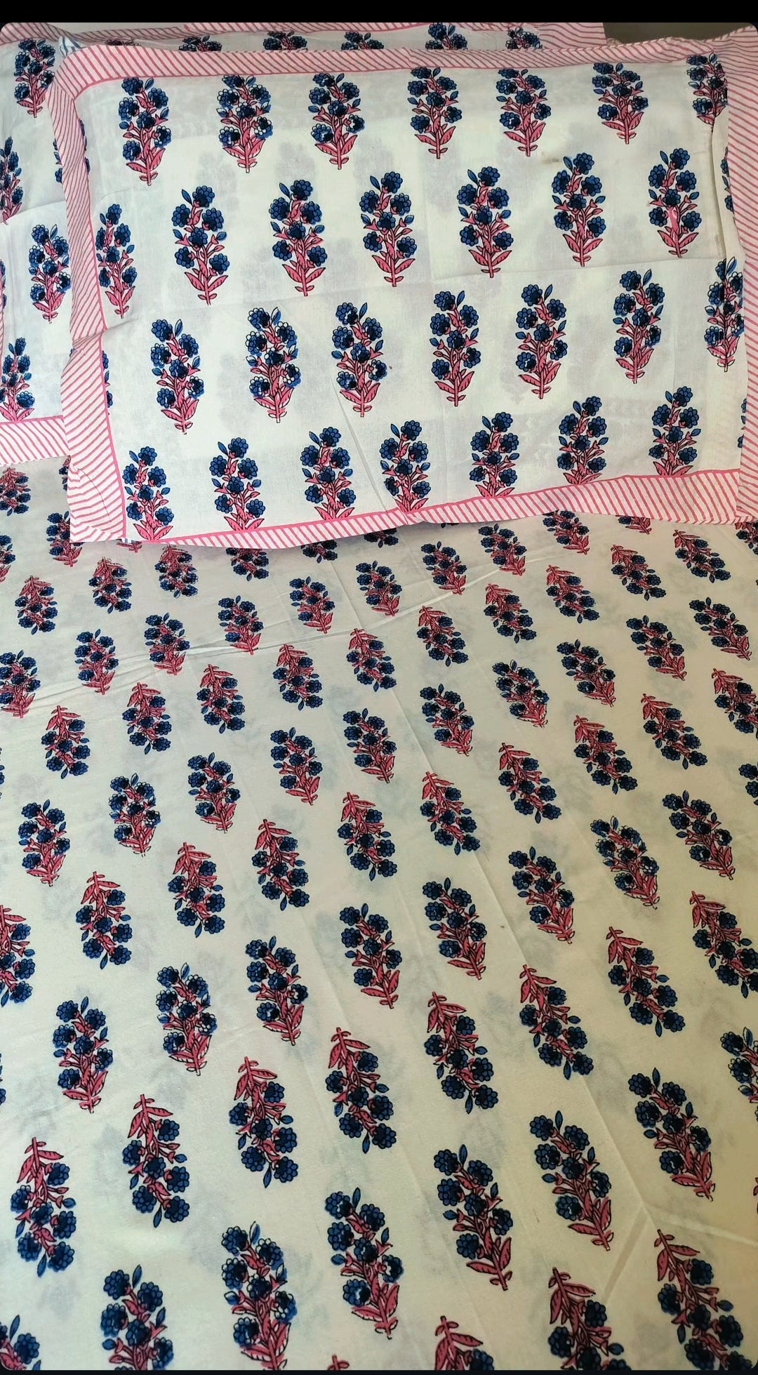 Pure Cotton Bedsheet (Single Bed)