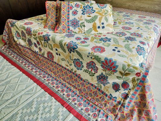 Pure cotton bedsheets
