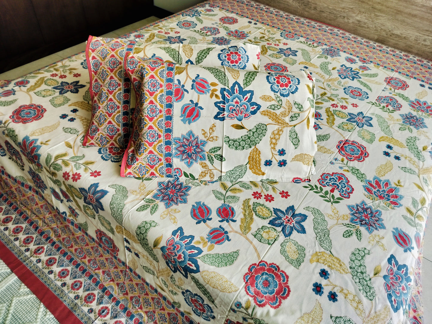 Pure cotton bedsheets