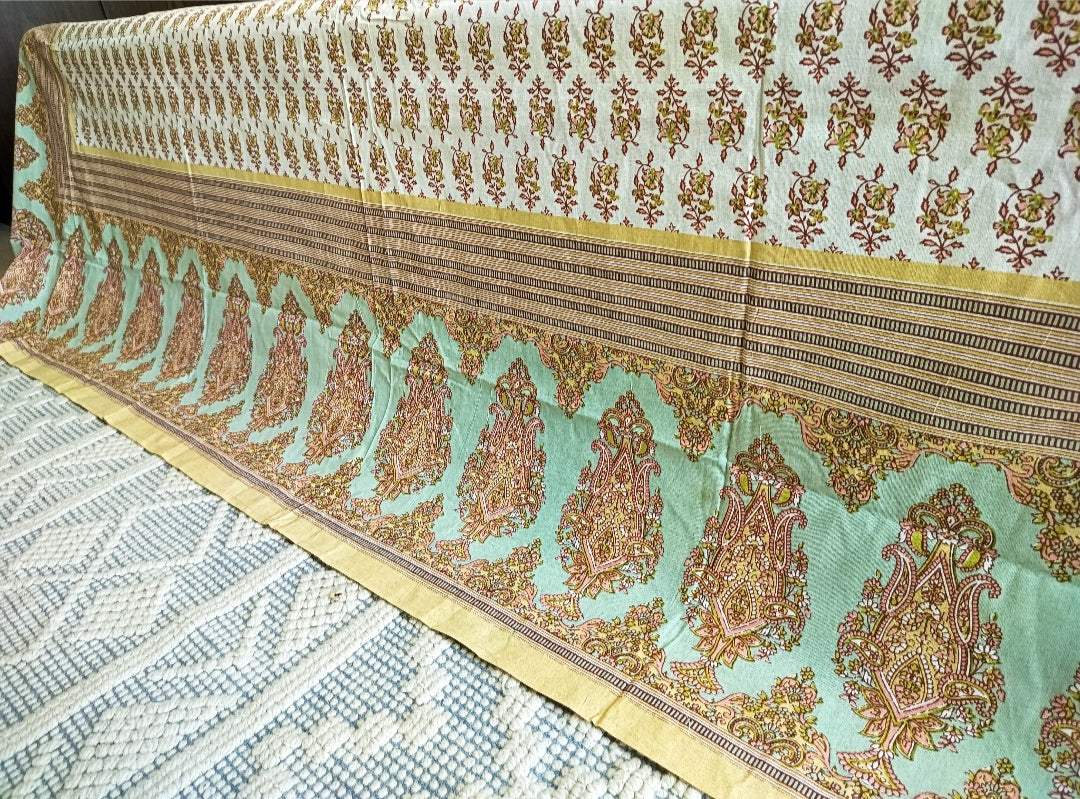 Jaipuri Bedsheet (Hand Block)