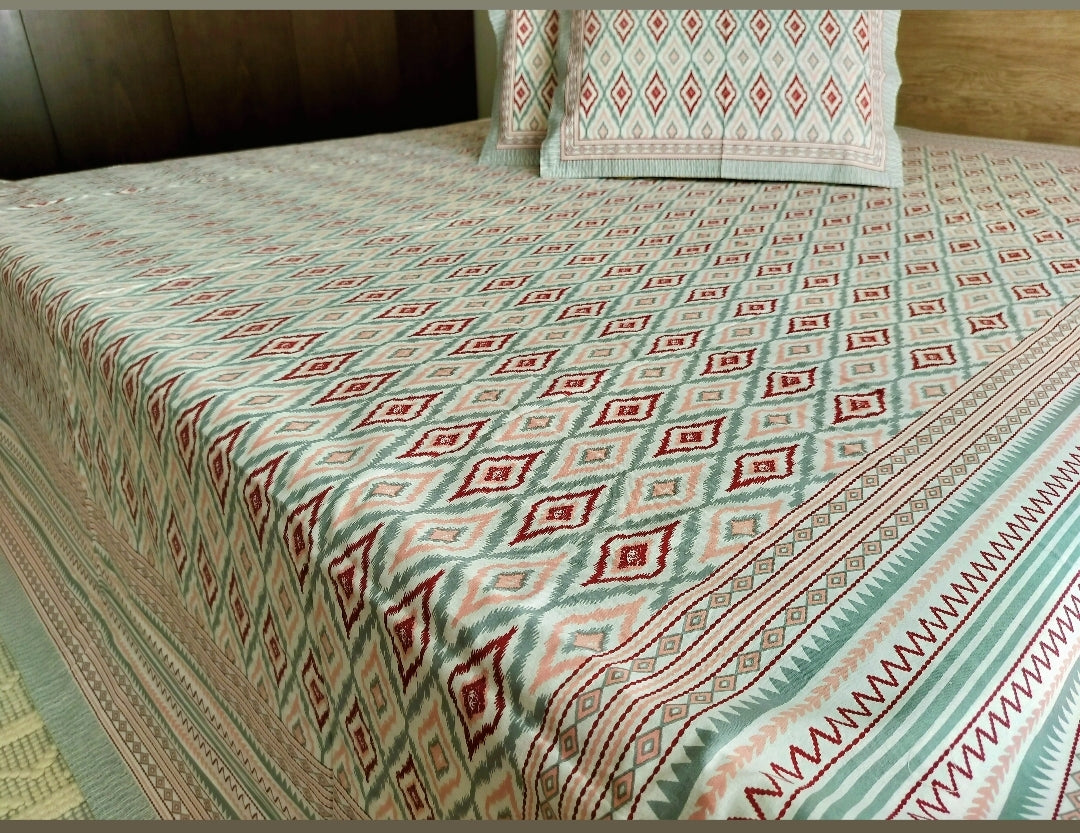 Jaipuri Pure cotton Bedsheet