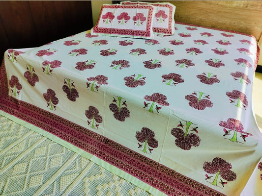 Hand block Bedsheets