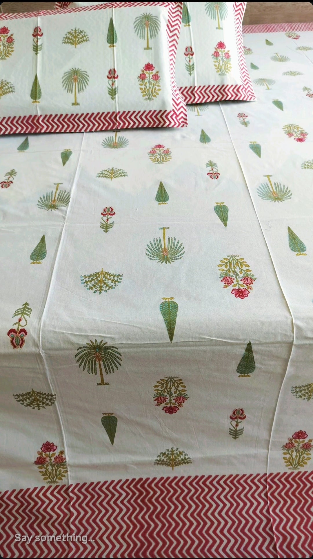 Hand block Bedsheets