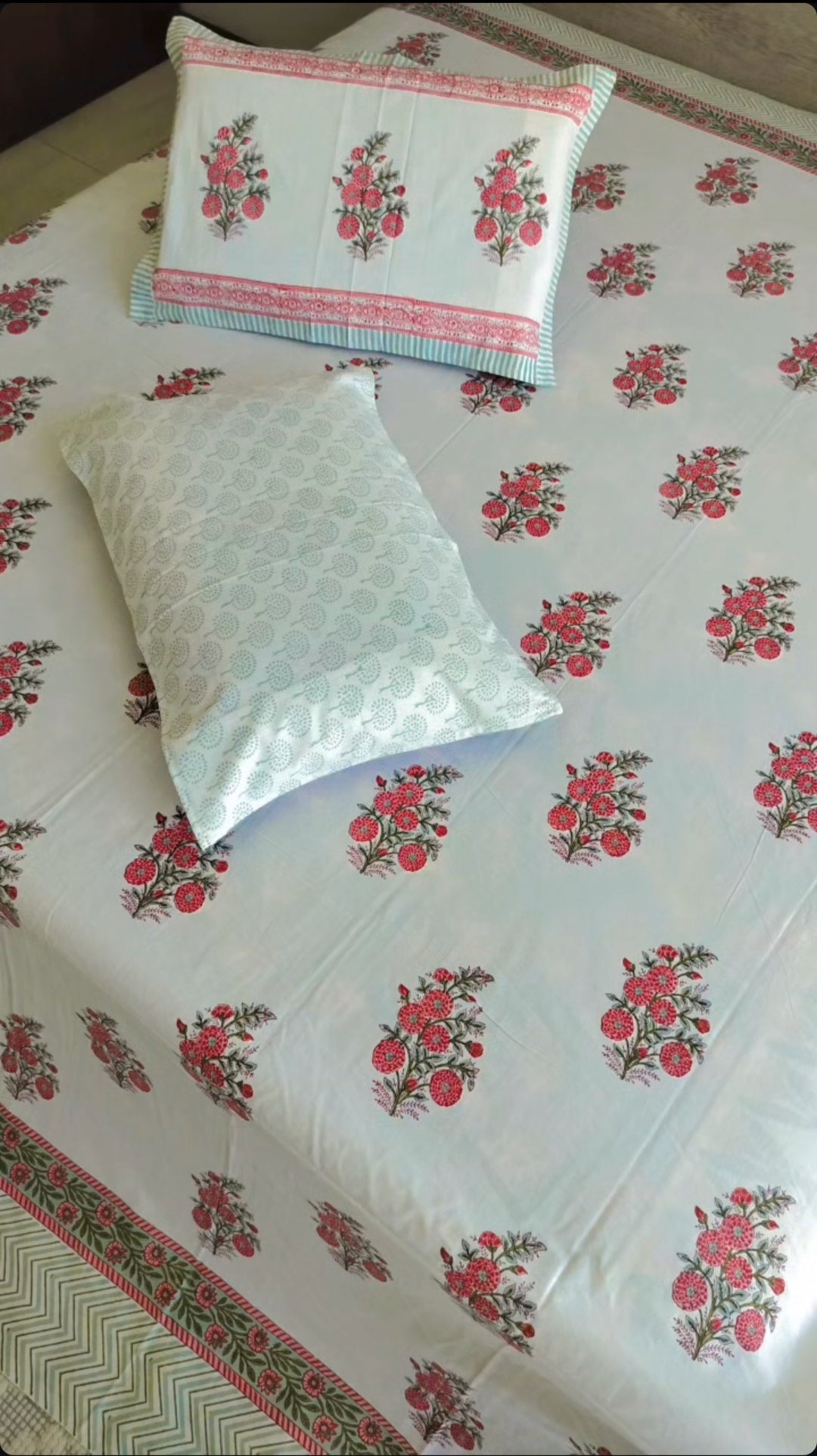 Cotton luxury, handwoven Bedsheets