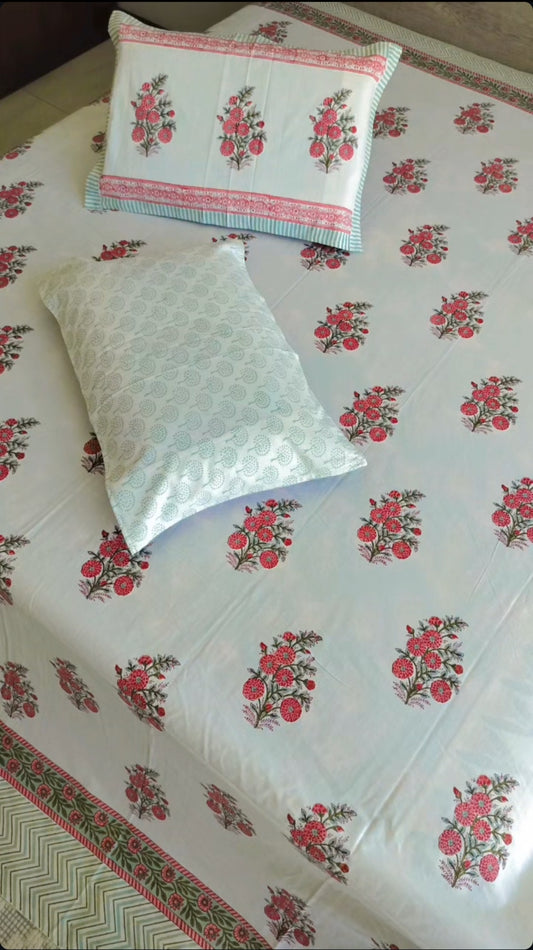 Cotton luxury, handwoven Bedsheets
