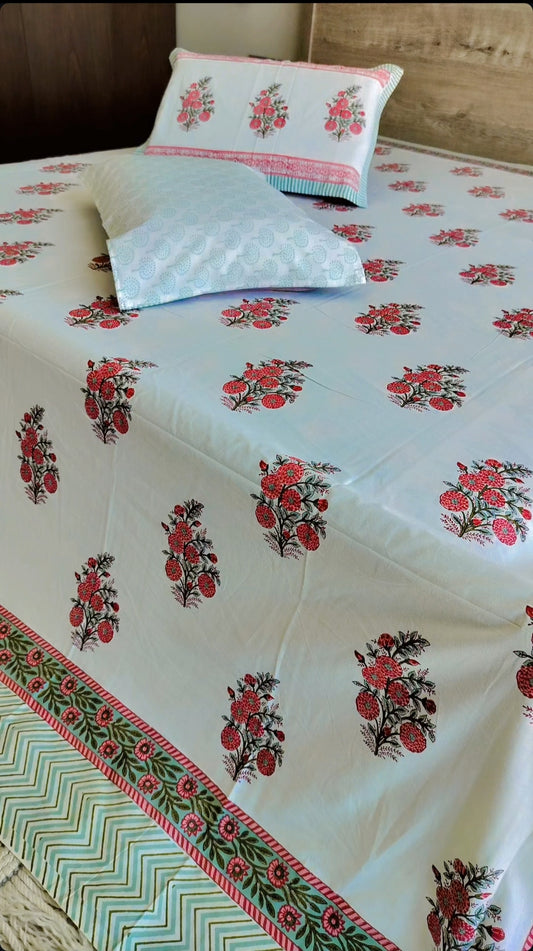 Cotton luxury, handwoven Bedsheets