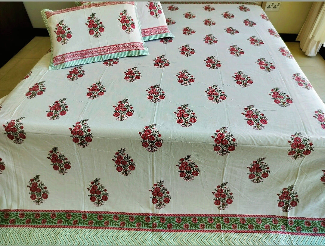 Cotton luxury, handwoven Bedsheets