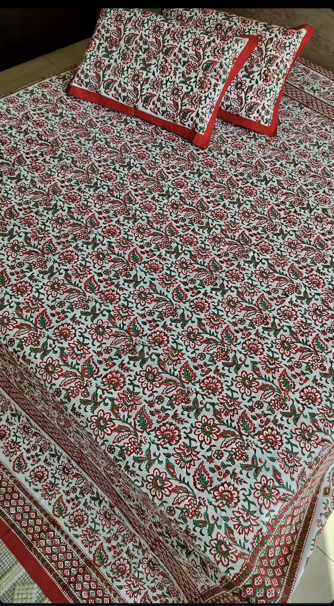 Handcrafted Cotton Bedsheets