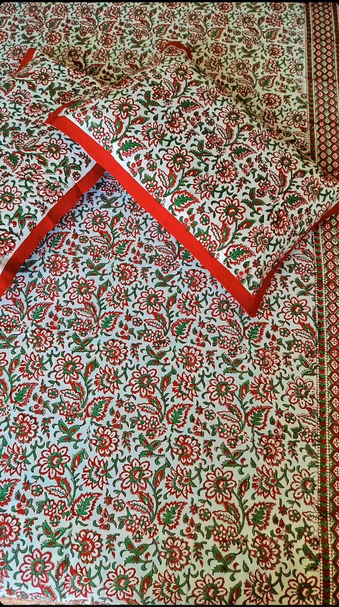 Handcrafted Cotton Bedsheets