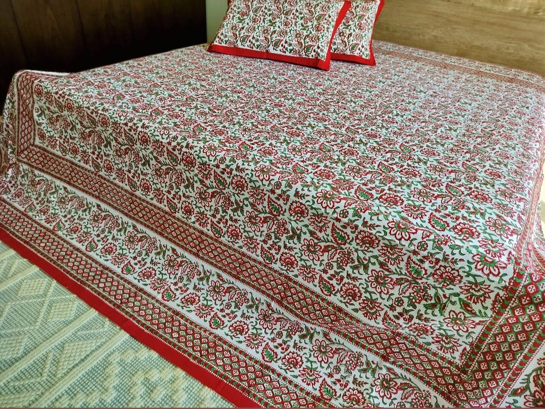 Handcrafted Cotton Bedsheets