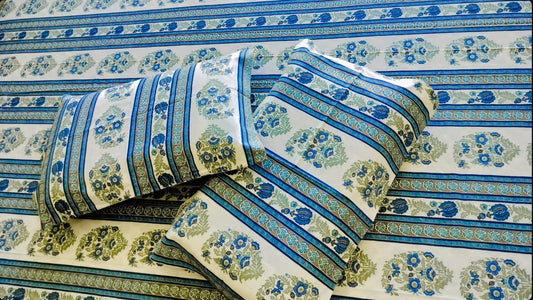 Ocean mist Blue Bedsheet