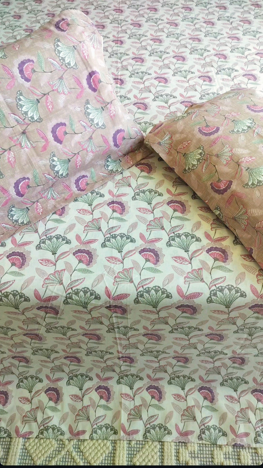 Jaipuri Handcrafted Block Print Bedsheet